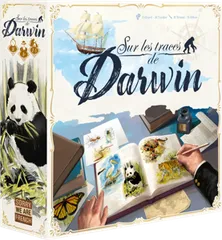Boîte du jeu Sur les traces de Darwin